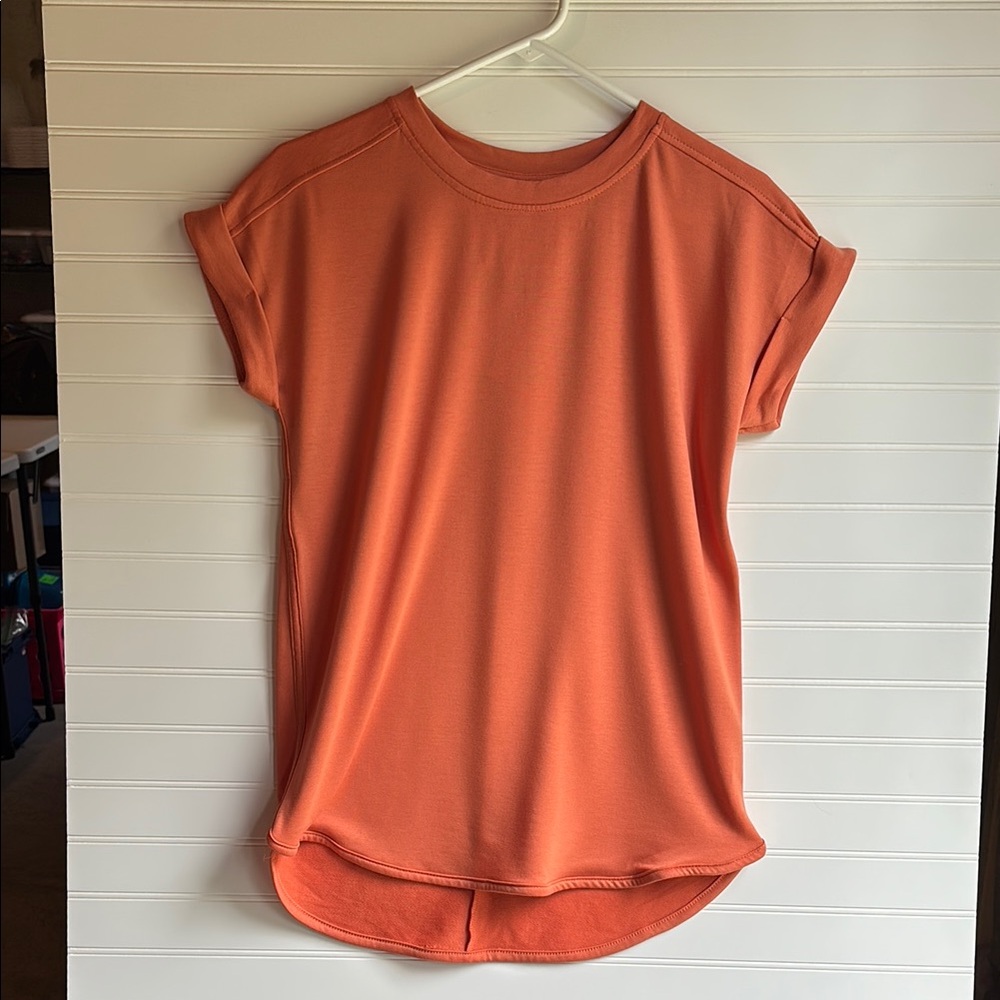 Cupio Burnt Orange Short Sleeve Tee